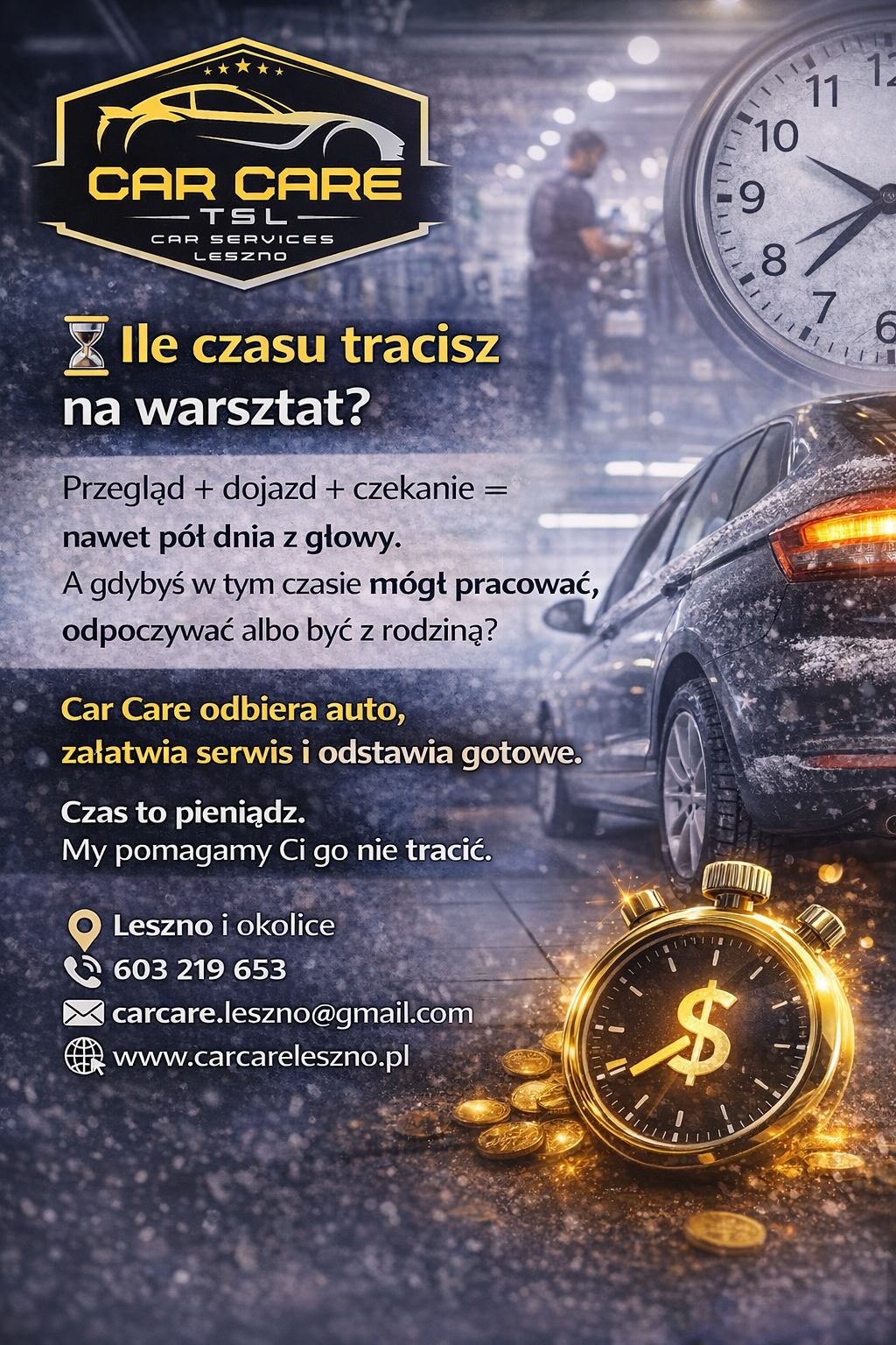 Read more about the article „Ile czasu tracisz na warsztat?